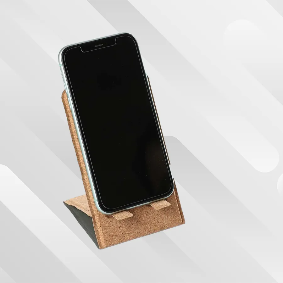 حامل هاتف محمول خشبي - الصورة 2